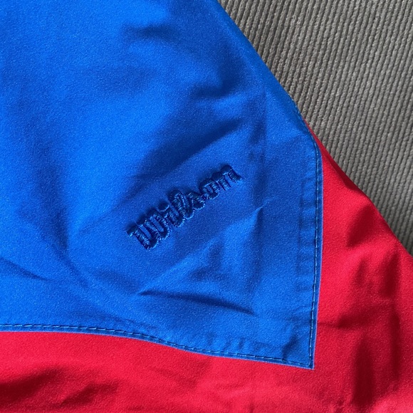 Pristine Vintage 80s Wilson Staff tennis jacket size Large Gore-tex - Picture 2 of 8